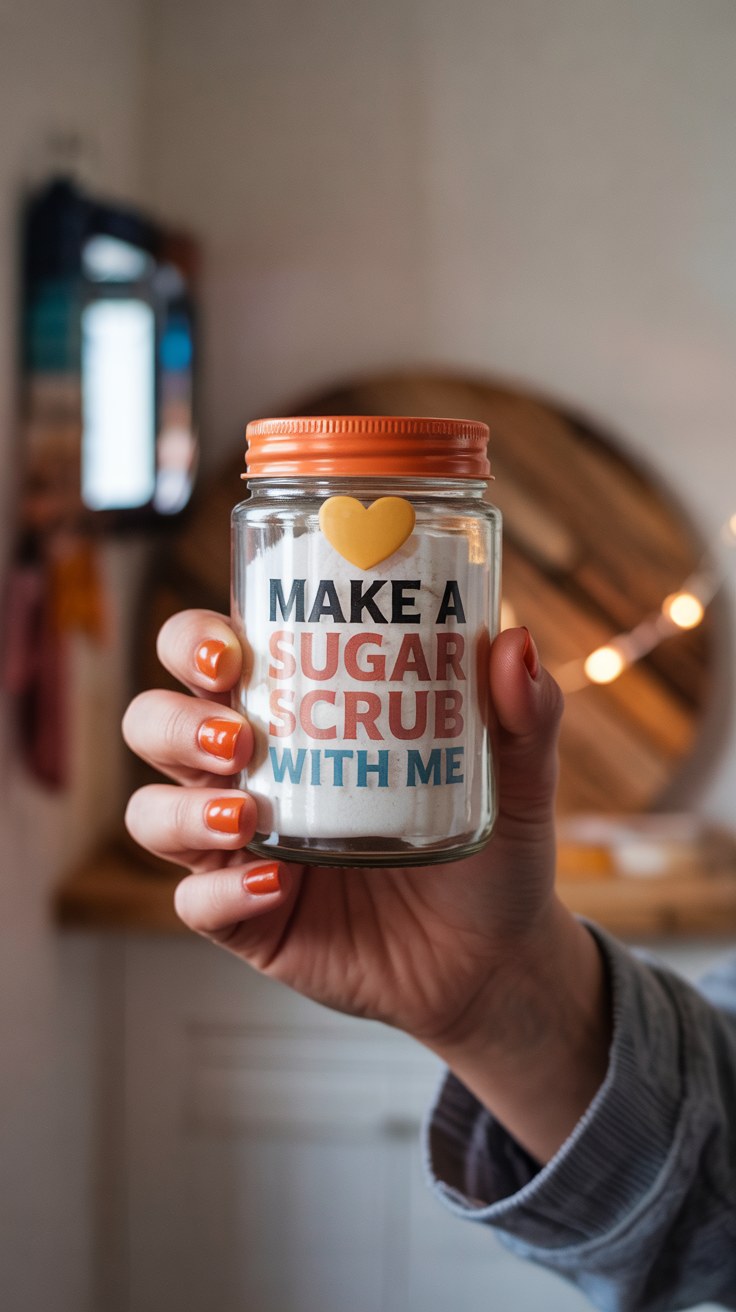 DIY Sugar Scrub Recipe: Make Homemade Body Scrub with Me