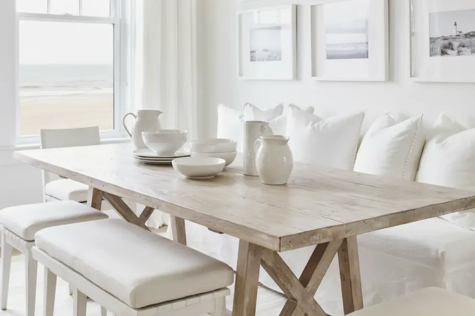 Jute Runners | Coastal Home Dining Table Styling with Natural Textures
