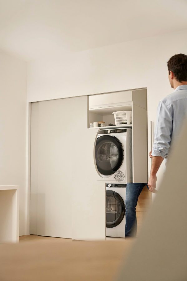 Modern Laundry Sink Design | Space-Saving Ideas for Small Laundry Rooms | Bathroom Decor Inspiration