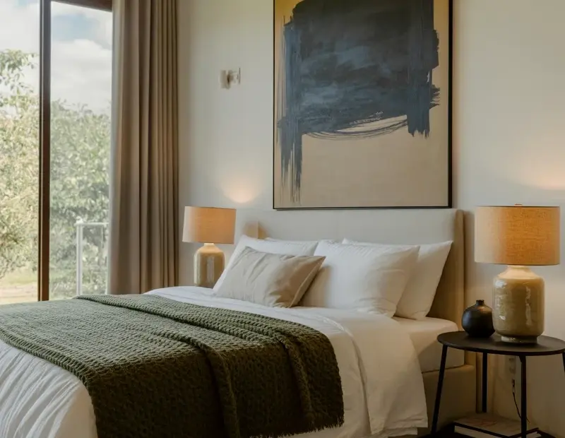 Jute Rug Ideas for a Minimalist Bedroom | Modern Neutral Decor with Natural Texture
