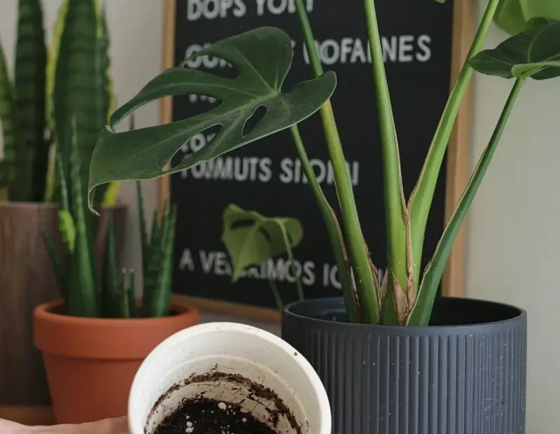 Repotting Monstera? Don't Skip Drainage Holes (Learn From My Mistake)